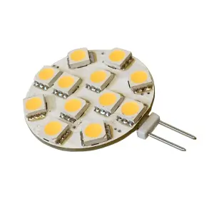 LED G4 Fitting 12/24v 2w 12 Diodes (Side Pin)