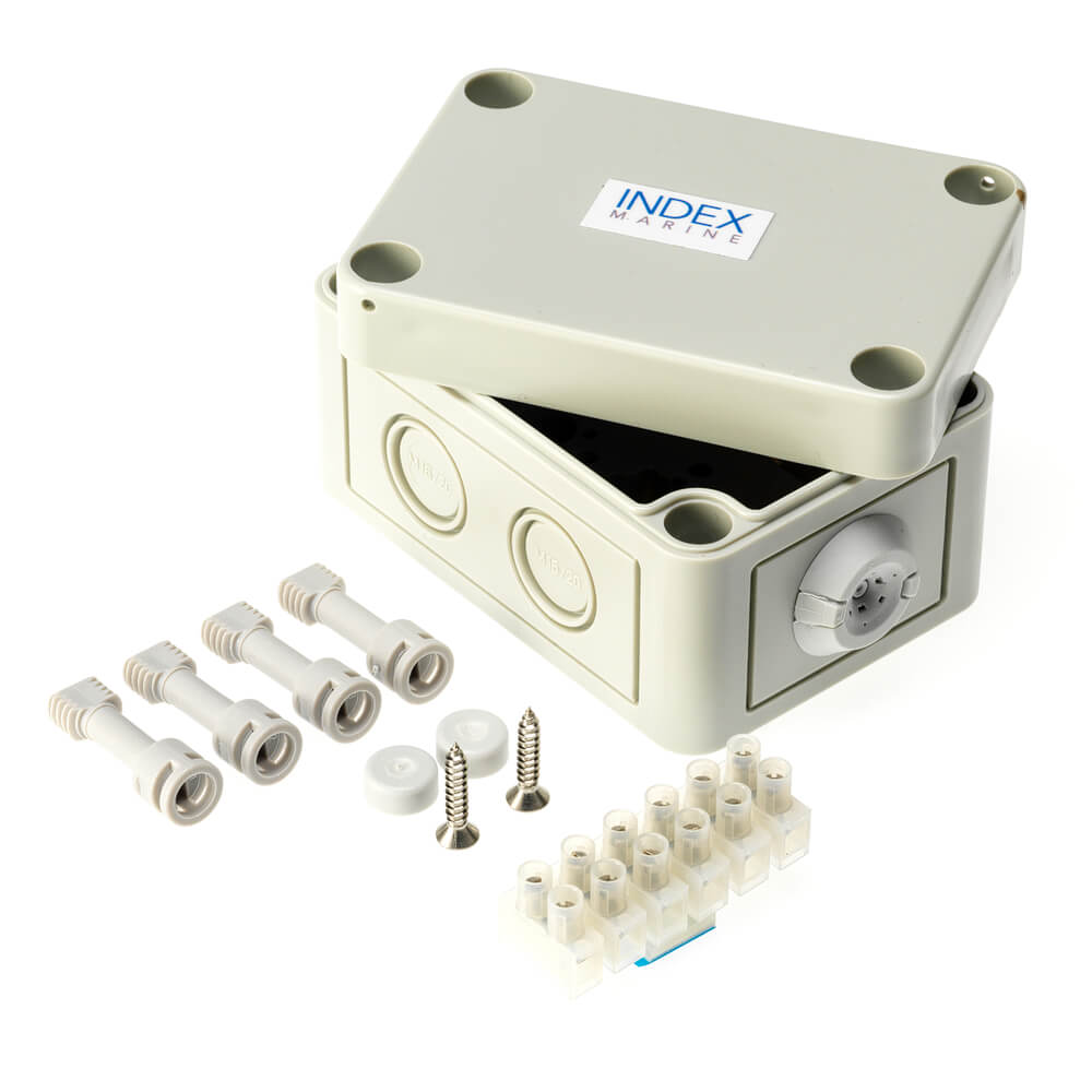 Index Marine Waterproof Junction Box Cable Splicer Kit - Marine Lighting  Store, image size:1000x1000